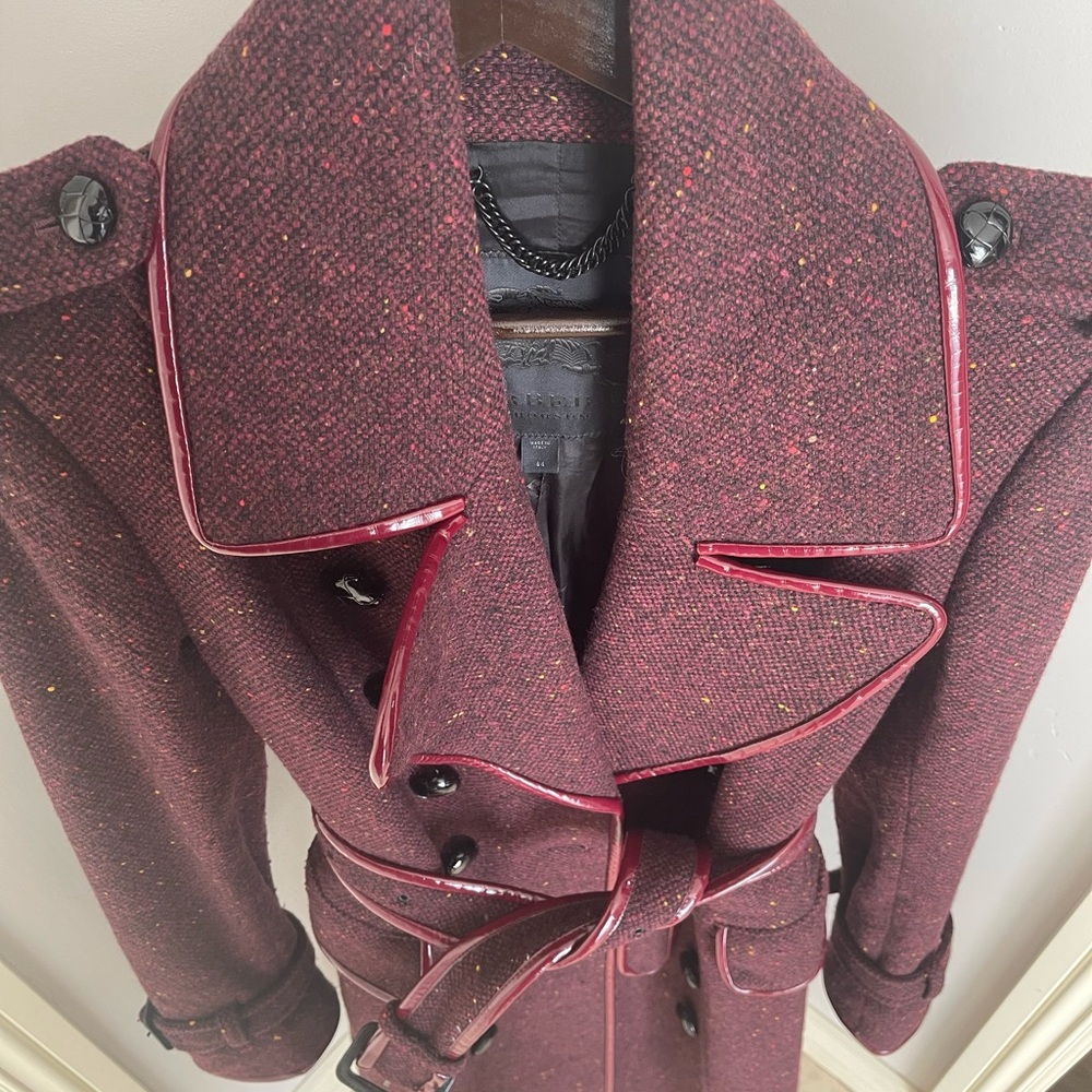 Burberry Prorsum Luxury Virgin Wool Trenchcoat - Picture 7 of 17